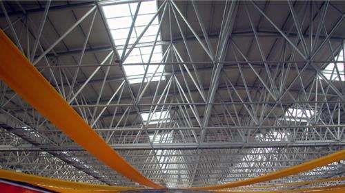 包头盘点螺栓球网架构件施工前的检验工作